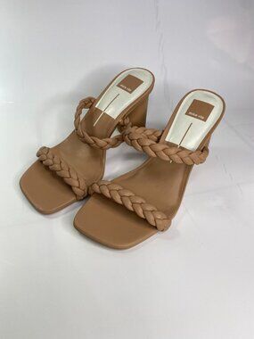 Dolce Vita Women's Braid Square Toe Strap Round Heel Sz 11